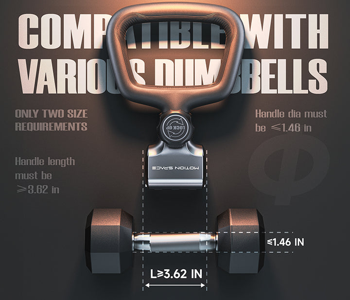 Dumbbell Converter Kettlebell