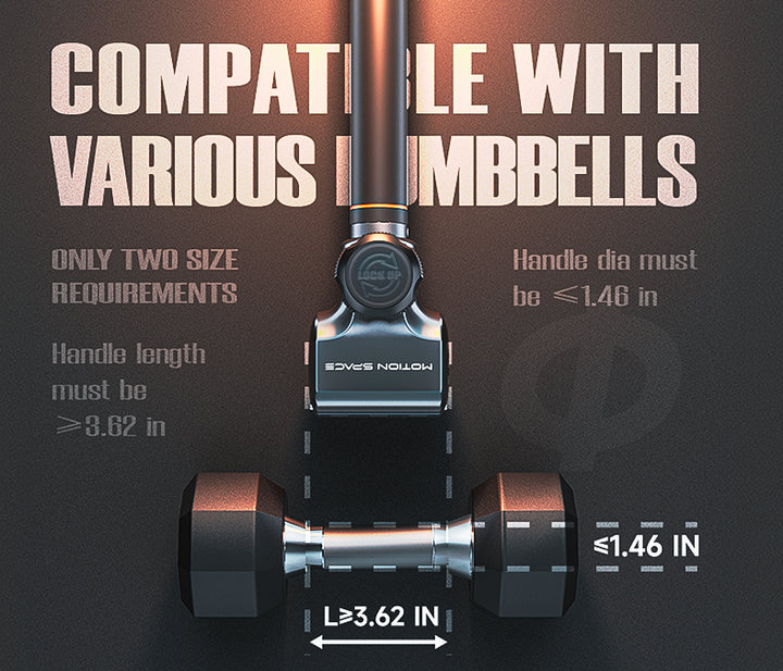 【Clearance Sale】Dumbbell Converter Barbell