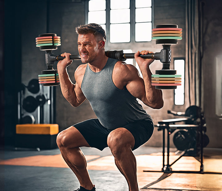 【Clearance Sale】Flexibell Dumbbell Converter Barbell and Kettlebell Set