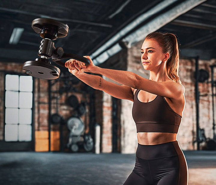 Flexibell Dumbbell Converter Barbell and Kettlebell Set
