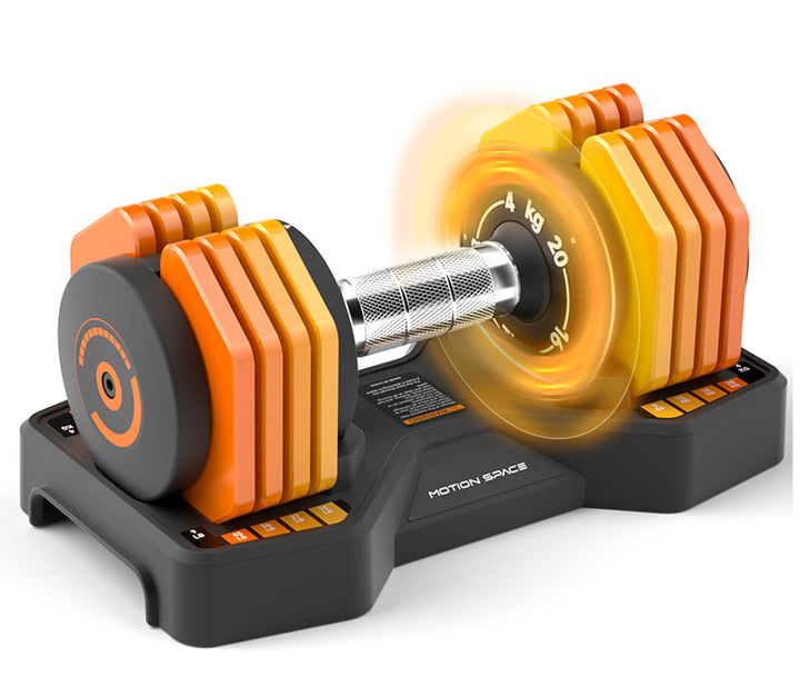 Adjustable Orange Dumbbell - 45LBs