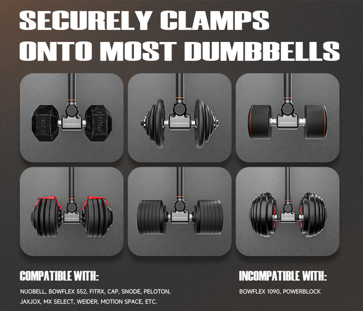 Dumbbell Converter Barbell